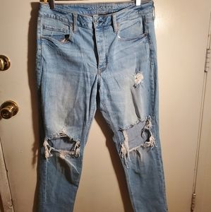 American Eagle Outfitters size 12 Tomgirl jeans